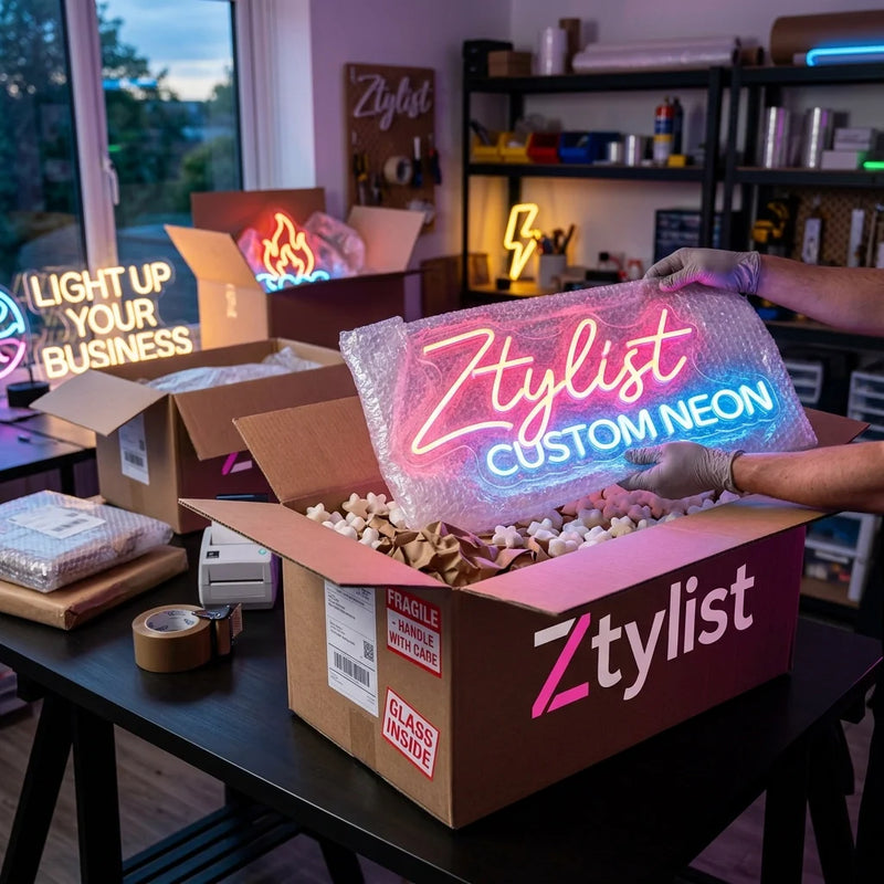 The Ultimate Guide to Custom Neon Shipping: Everything You Need to Succeed - Ztylist