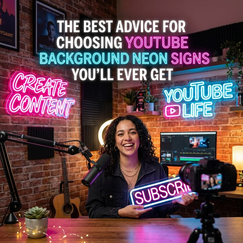 The Best Advice for Choosing YouTube Background Neon Signs Youβll Ever Get - Ztylist