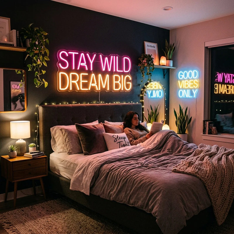 Bedroom Glow 101: A Beginner’s Guide to Mastering Neon Signs for Bedroom Aesthetic - Ztylist