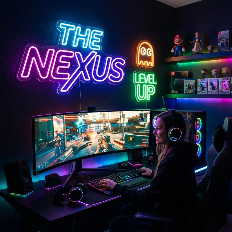 How to Choose the Best Custom LED Neon Signs for Your Gaming Room (Compared) - Ztylist