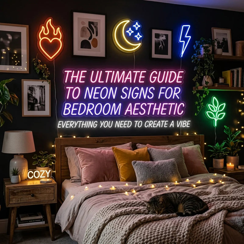The Ultimate Guide to Neon Signs for Bedroom Aesthetic: Everything You Need to Create a Vibe - Ztylist