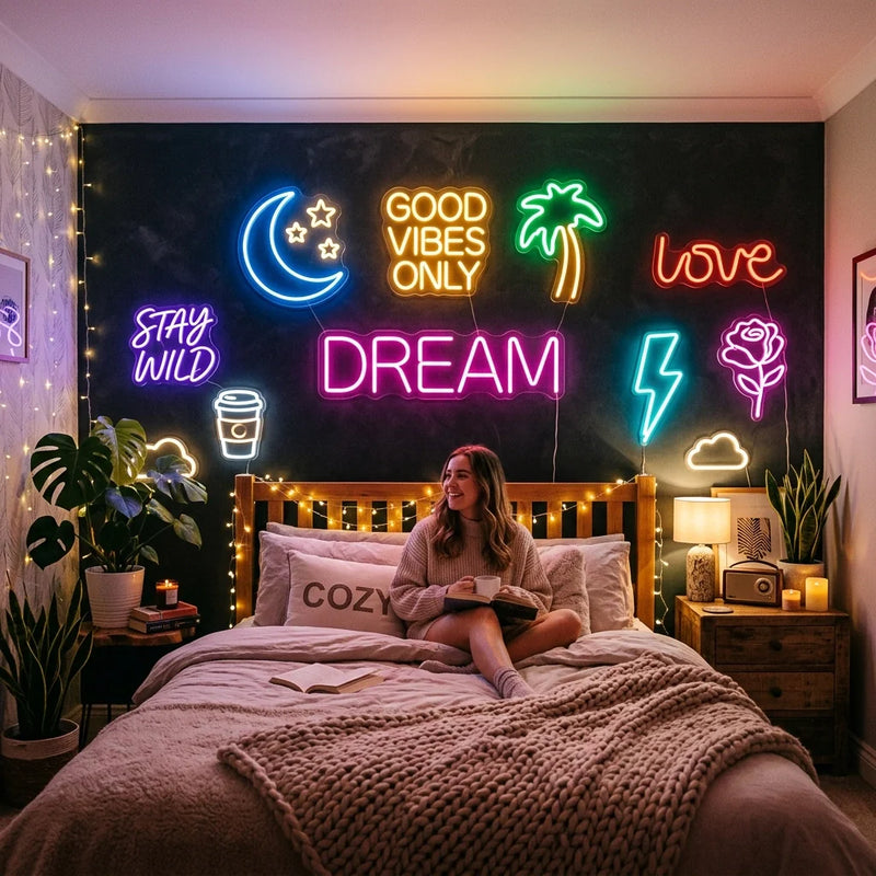 Top 10 Neon Signs for Bedroom Aesthetic Ideas to Transform Your Room Tonight - Ztylist