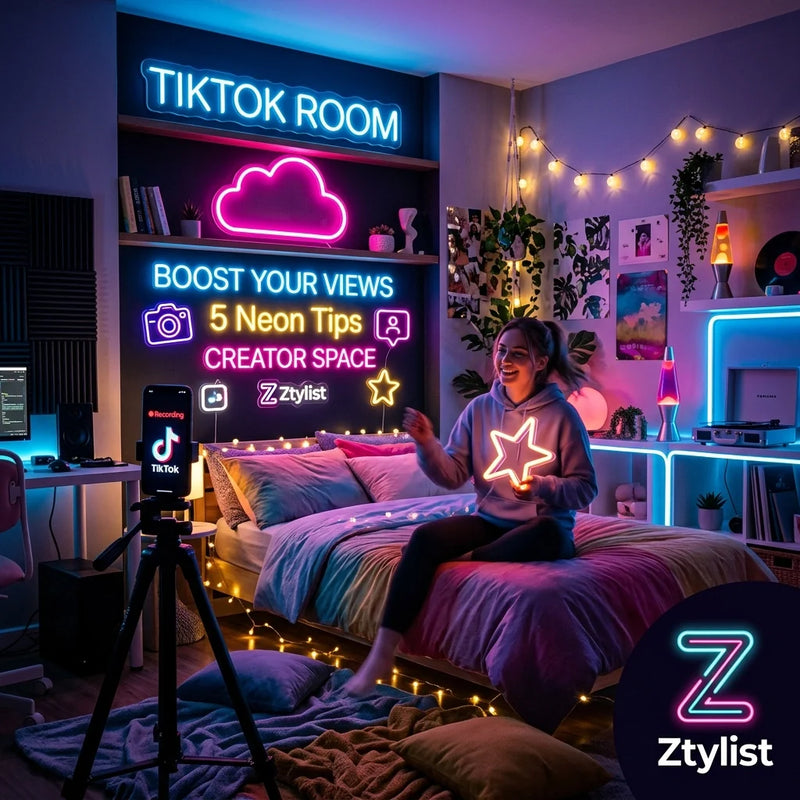 Boost Your Views Instantly with These 5 TikTok Room Neon Lights Tips - Ztylist