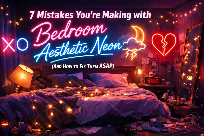 7 Mistakes You’re Making with Bedroom Aesthetic Neon (And How to Fix Them ASAP) - Ztylist