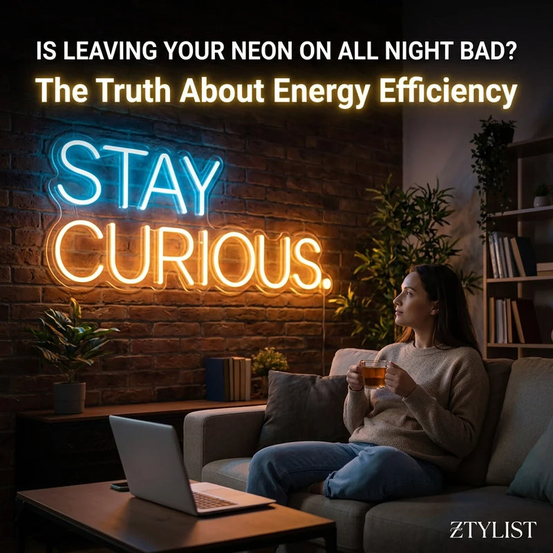 Is Leaving Your Neon On All Night Bad? The Truth About Energy Efficiency - Ztylist