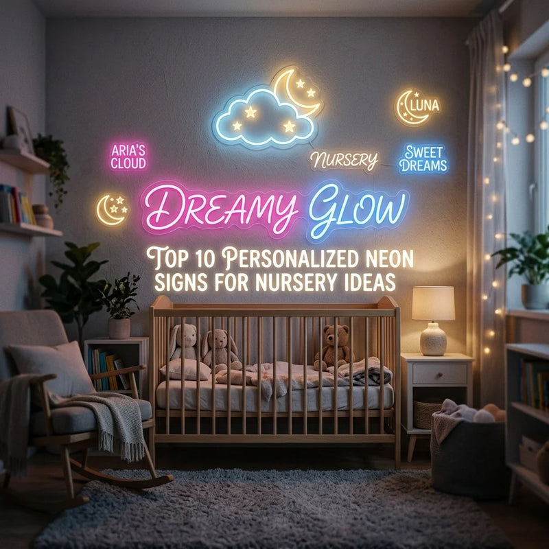 Top 10 Personalized Neon Sign for Nursery Ideas for a Dreamy Glow - Ztylist