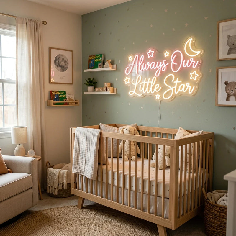 25 Creative Personalized Neon Sign for Nursery Ideas You’ve Never Thought Of - Ztylist