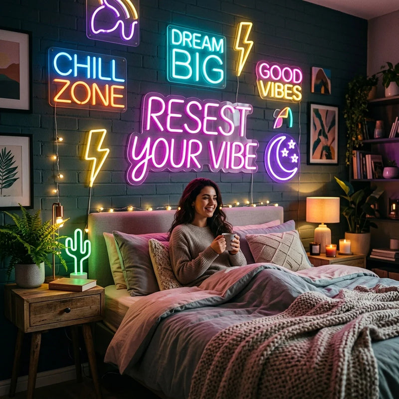 Top 10 Neon Signs for Bedroom Aesthetic to Totally Reset Your Vibe - Ztylist