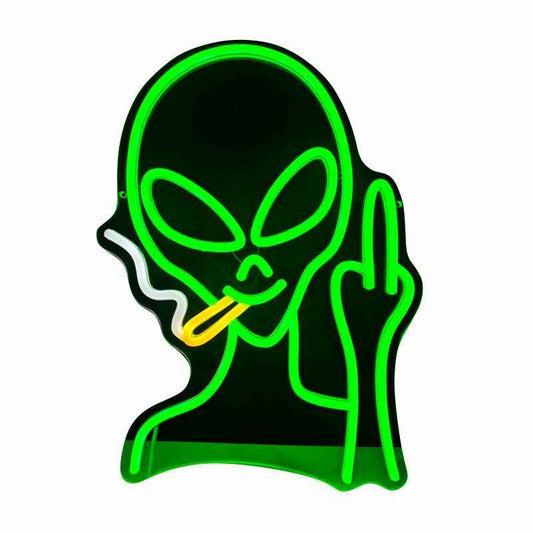 Alien Neon Invasion LED Sign Collection - Ztylist