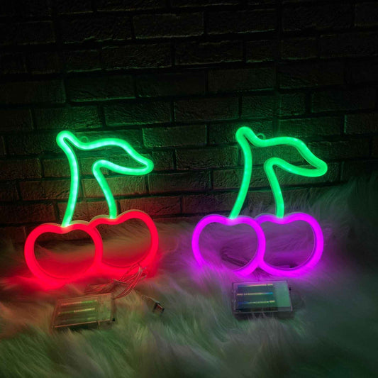 Cherry LED Neon Sign - Ztylist