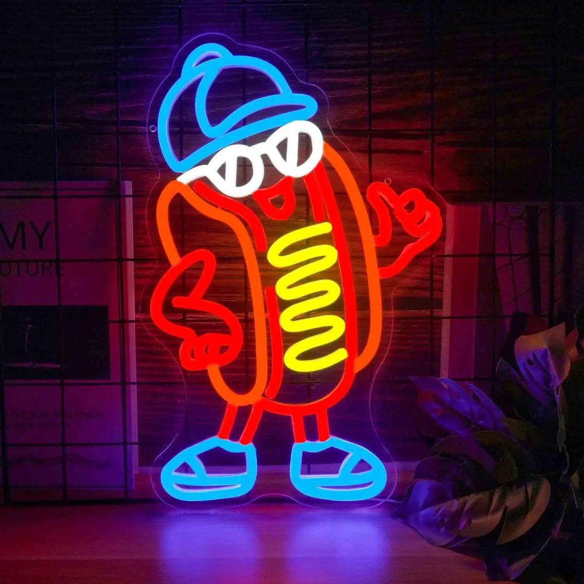 Hot Dog LED Neon Sign