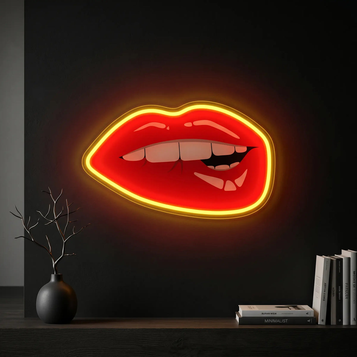 Sexy Red Lips LED Neon Sign