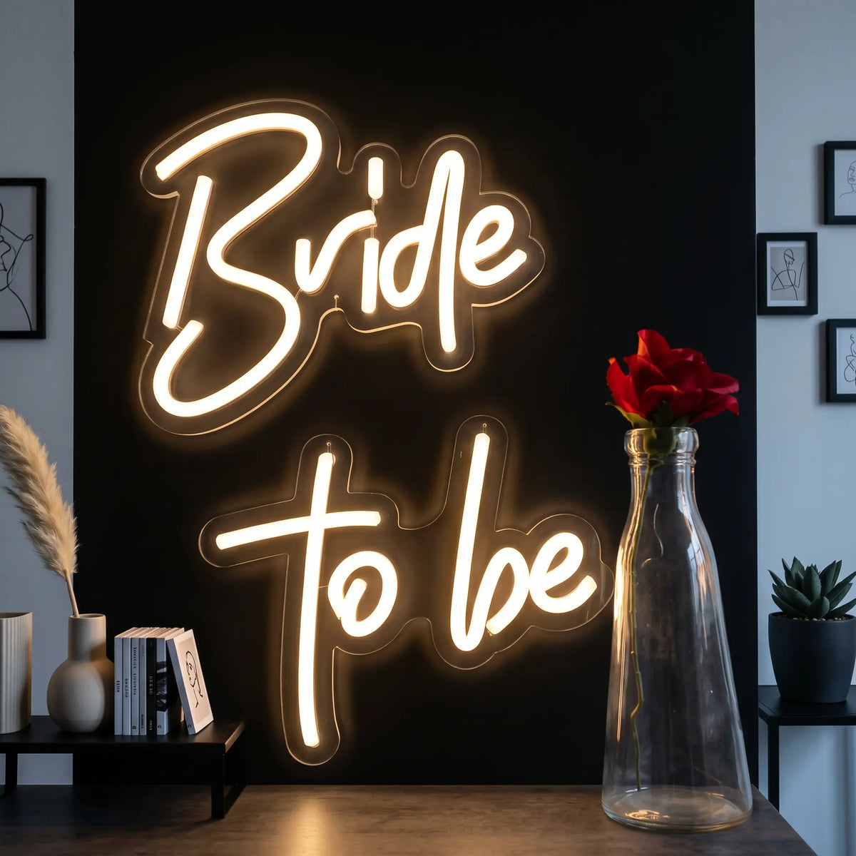 Bride To Be Neon Light LED Net Red Atmosphere Wedding