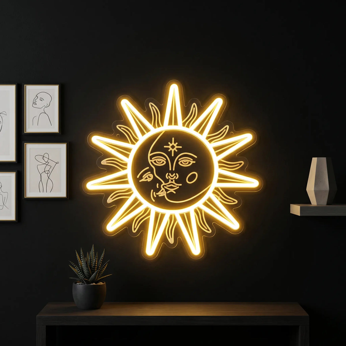 Sun LED Neon Sign