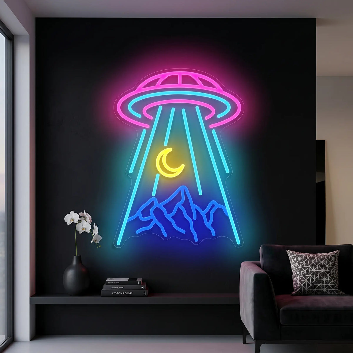 Alien Neon Invasion LED Sign Collection - Ztylist