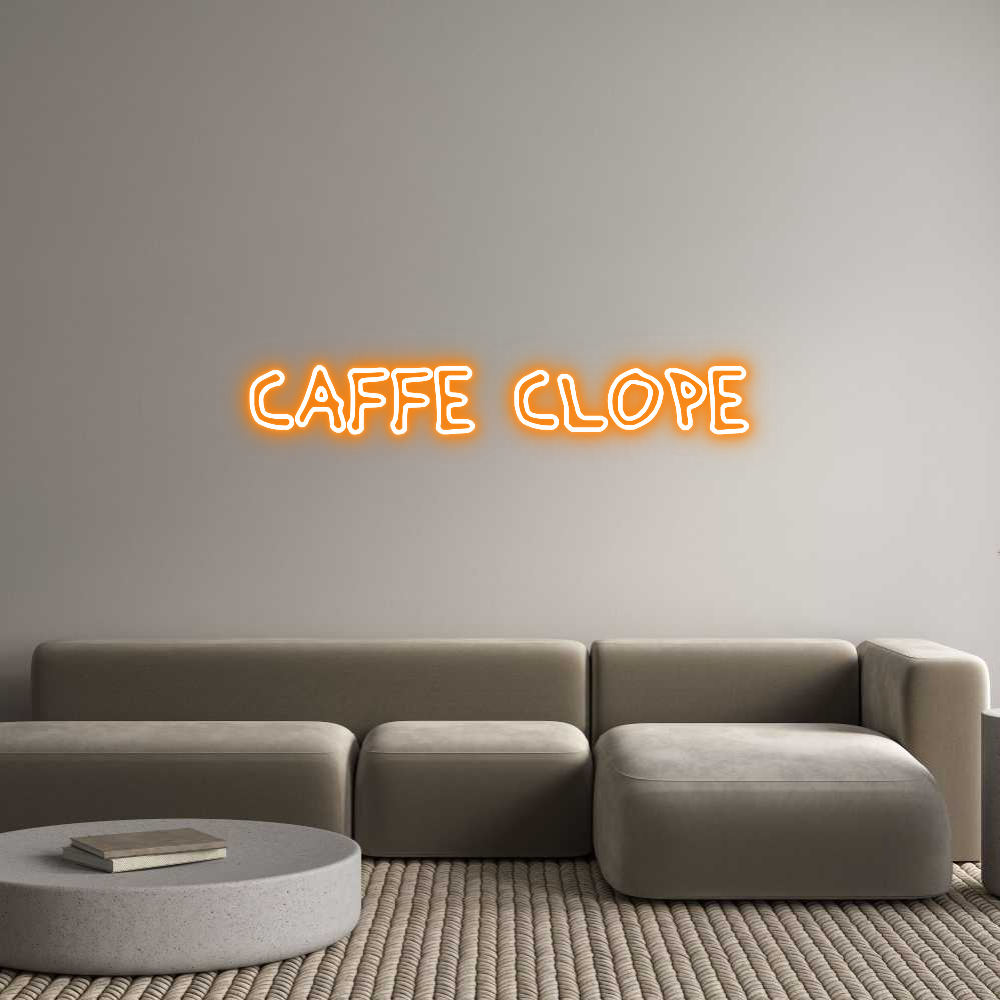 Custom Neon: CAFFE CLOPE - Ztylist