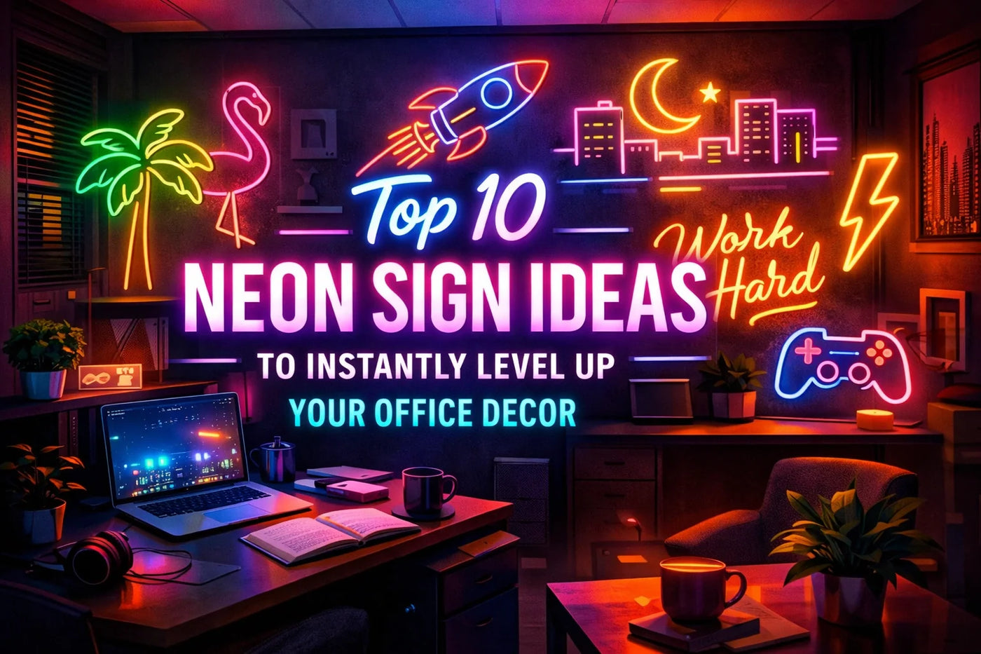 Top 10 Neon Sign Ideas to Instantly Level Up Your Office Decor - Ztylist