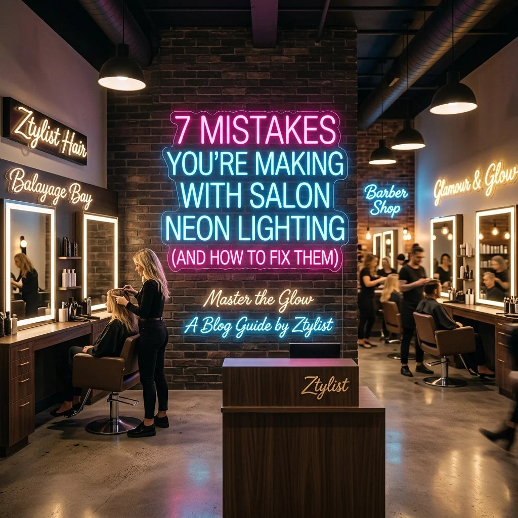 7 Mistakes You're Making with Salon Neon Lighting (and How to Fix Them) - Ztylist