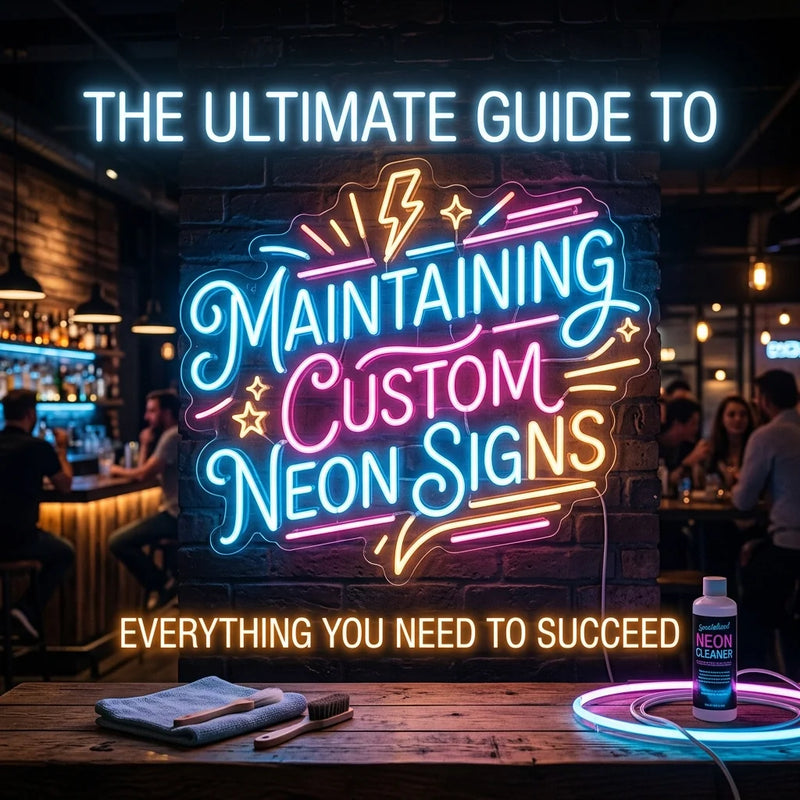 The Ultimate Guide to Maintaining Custom Neon Signs: Everything You Need to Succeed - Ztylist