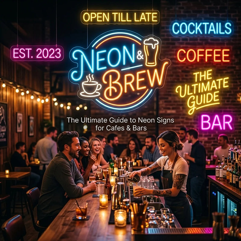 The Ultimate Guide to Neon Signs for Cafes and Bars: Everything You Need to Succeed - Ztylist