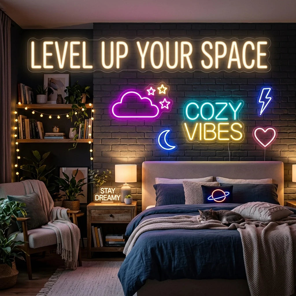 TOP 10 NEON SIGNS FOR BEDROOM AESTHETIC IDEAS TO LEVEL UP YOUR SPACE - Ztylist