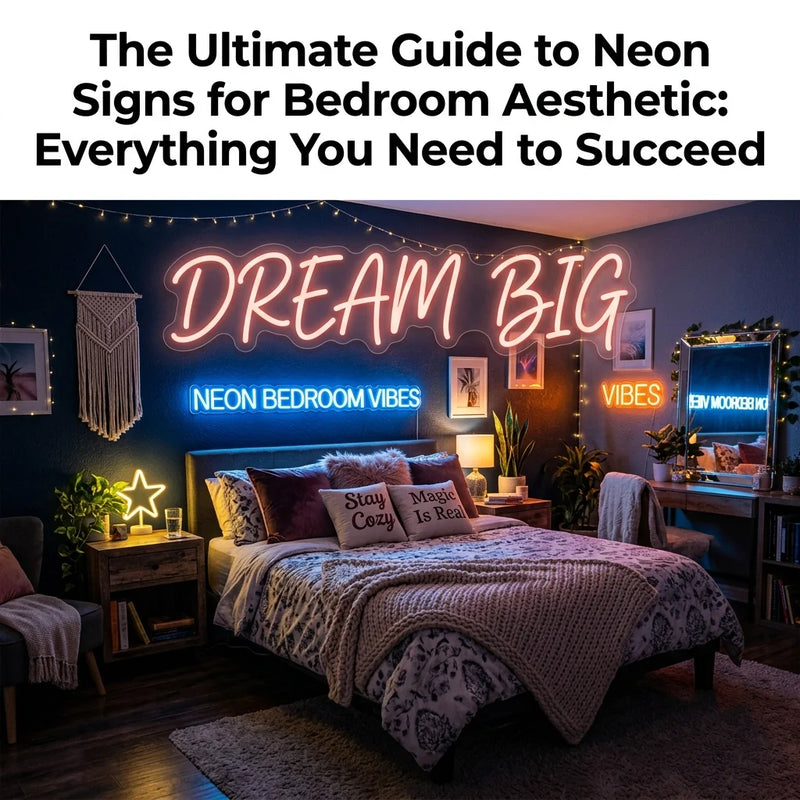 THE ULTIMATE GUIDE TO NEON SIGNS FOR BEDROOM AESTHETIC: EVERYTHING YOU NEED TO SUCCEED - Ztylist