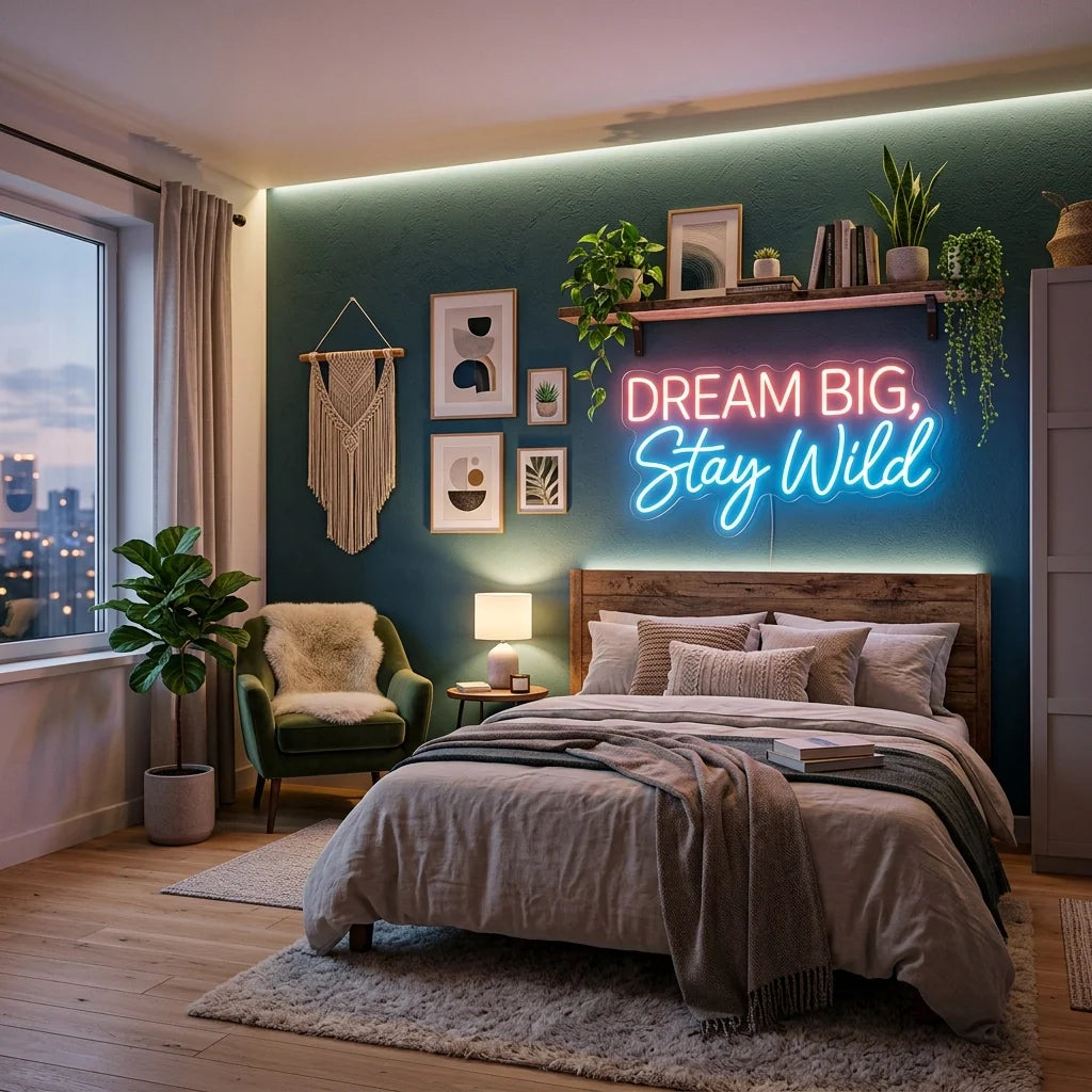 Why Custom LED Neon Will Change the Way You Design Your Bedroom Aesthetic Forever - Ztylist