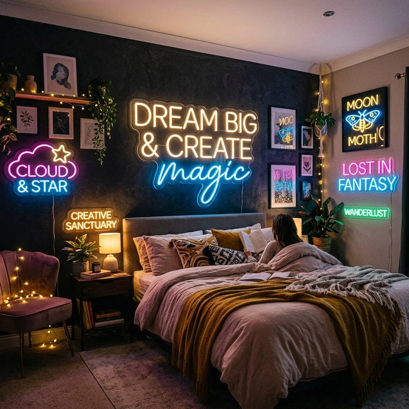 25 Creative Neon Signs for Bedroom Aesthetic Ideas You’ve Never Thought Of - Ztylist