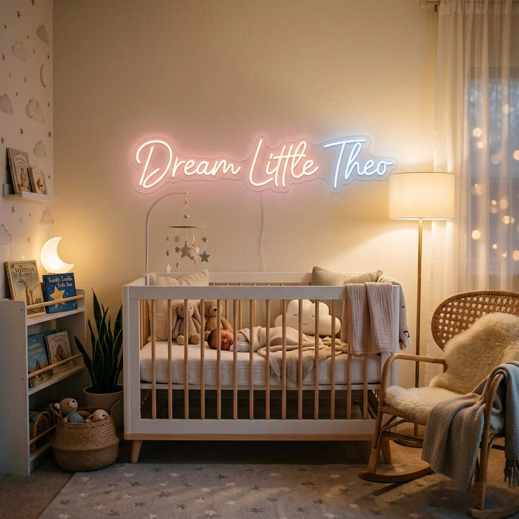 Top 10 Personalized Neon Sign Ideas for a Dreamy Nursery - Ztylist