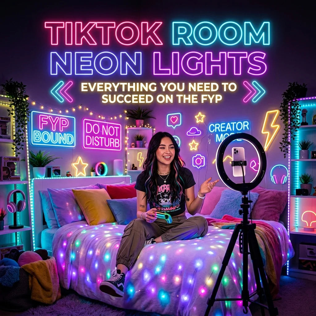 The Ultimate Guide to TikTok Room Neon Lights: Everything You Need to Succeed on the FYP - Ztylist