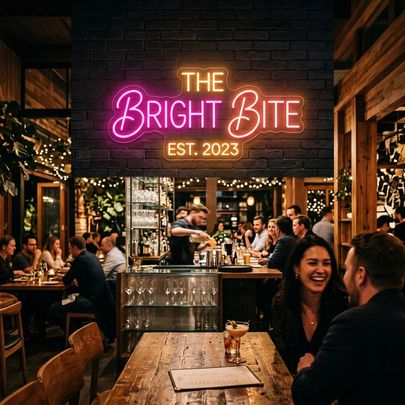 Branding Matters: Why Every Modern Restaurant Needs a Custom Logo Neon Sign - Ztylist