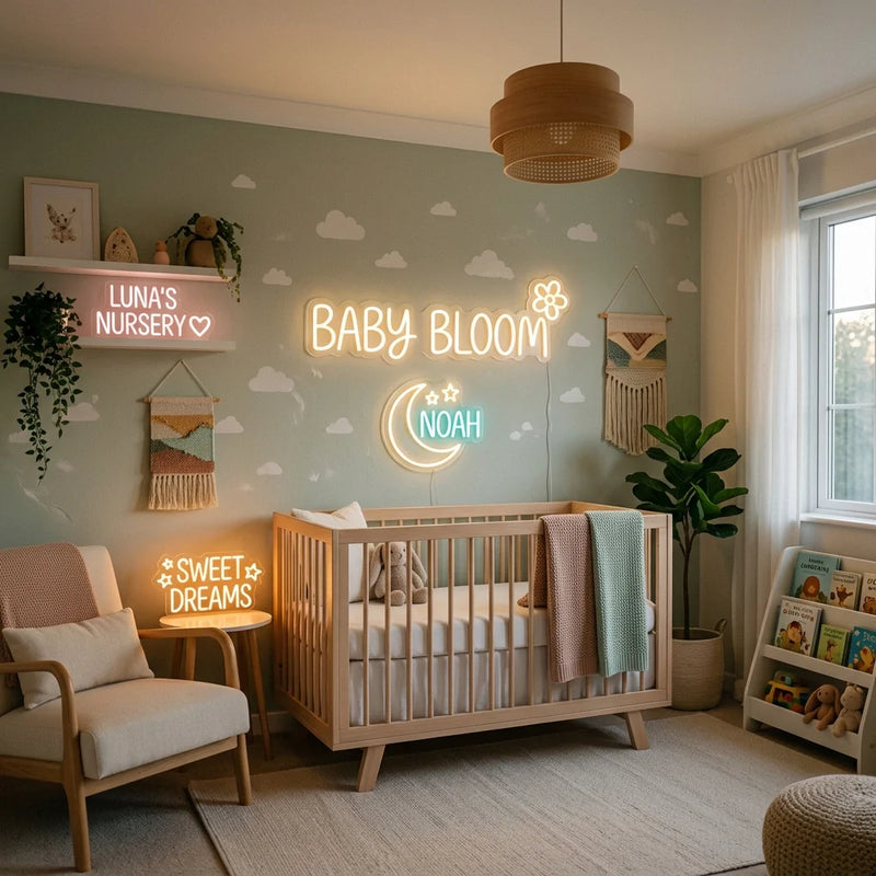 How to Choose the Best Personalized Neon Sign for Your Nursery (Safety & Style Compared) - Ztylist