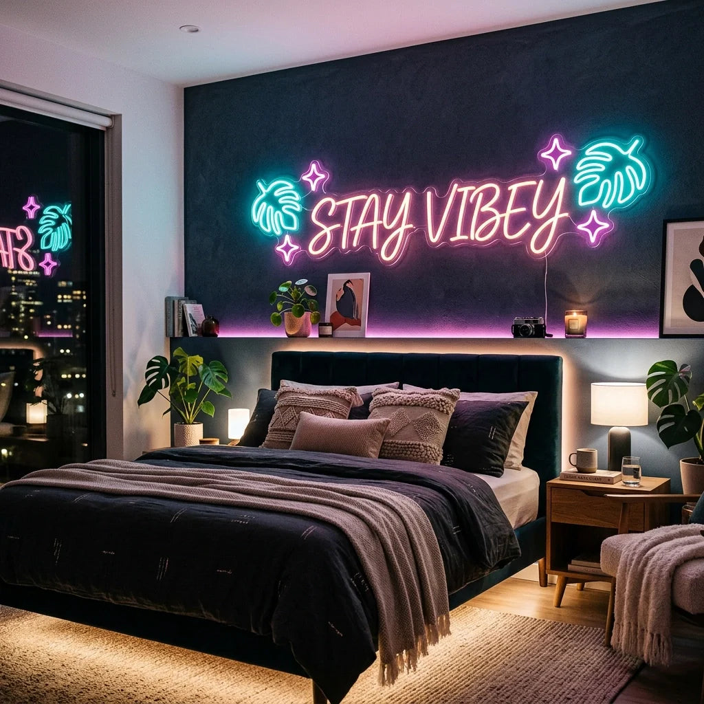 Bedroom Aesthetic Secrets Revealed: How Pro Designers Style Custom Neon for Maximum Vibe - Ztylist