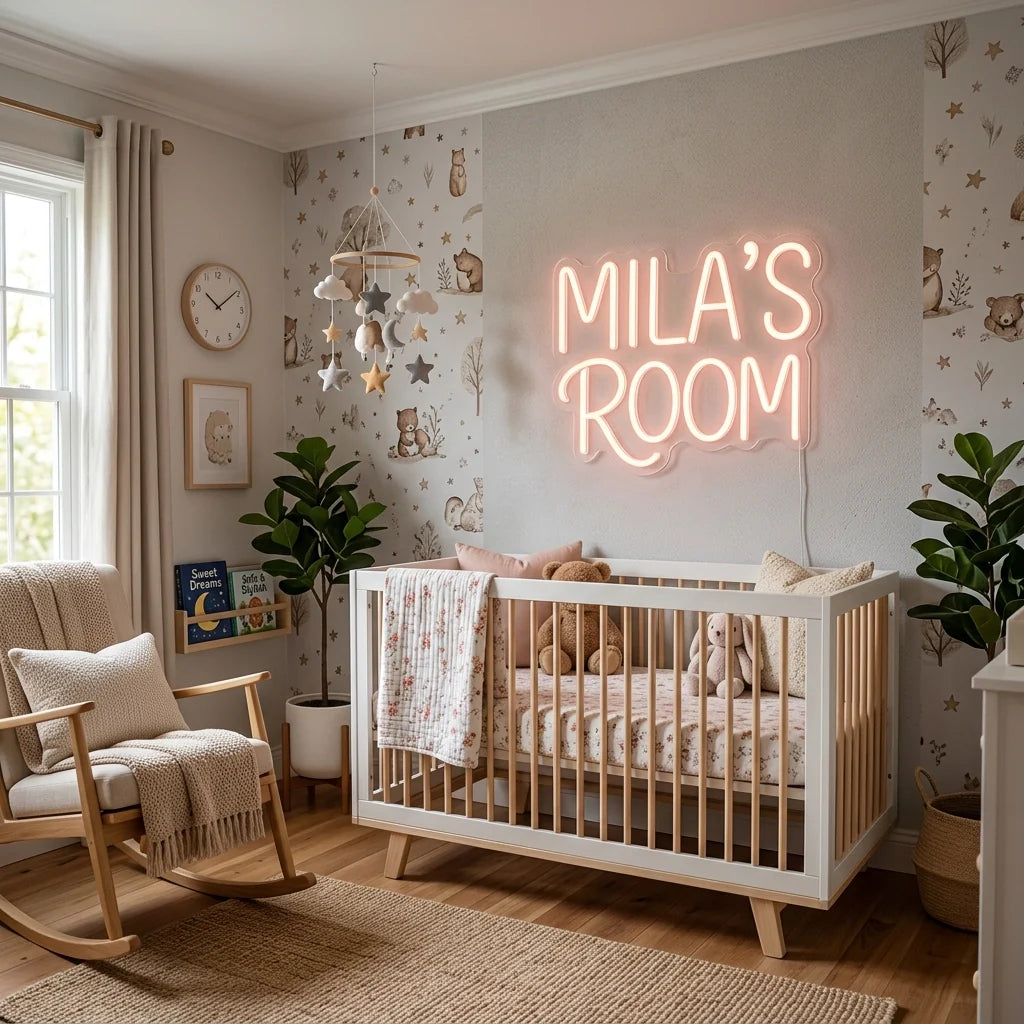How to Choose the Best Personalized Neon Sign for Your Nursery (Safety & Style Compared) - Ztylist