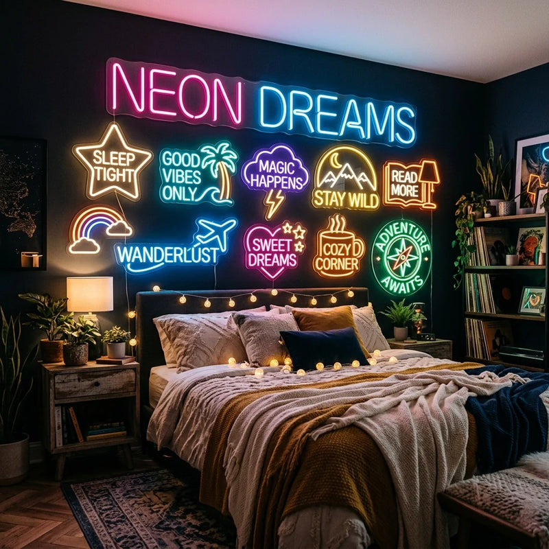 25 Creative Neon Signs for Bedroom Aesthetic Ideas You’ve Never Thought Of - Ztylist