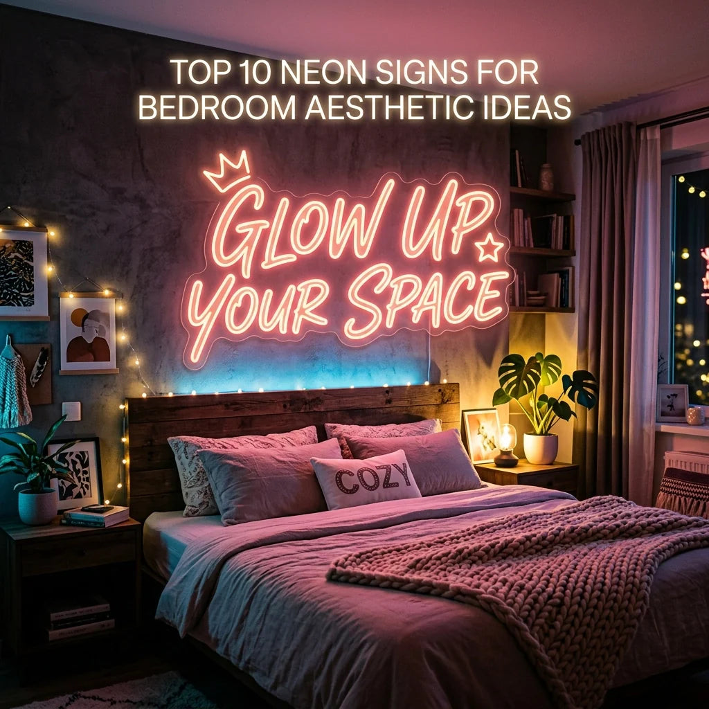 Top 10 Neon Signs for Bedroom Aesthetic Ideas to Glow Up Your Space - Ztylist