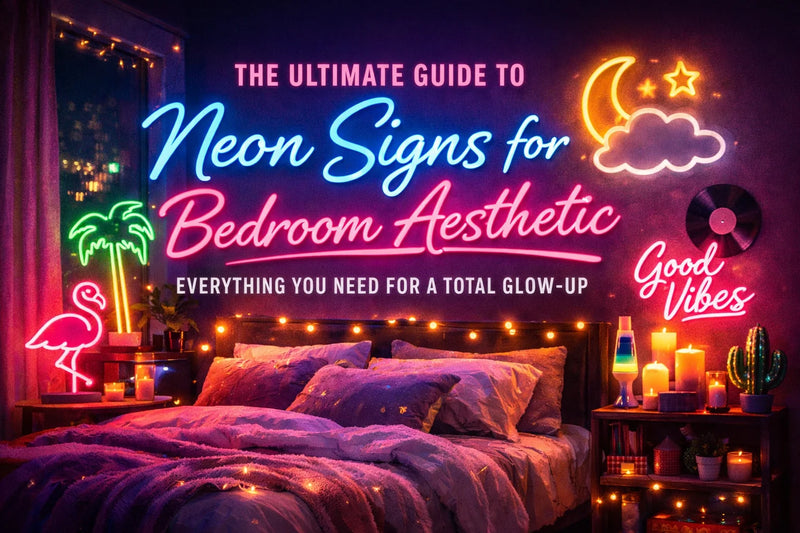 THE ULTIMATE GUIDE TO NEON SIGNS FOR BEDROOM AESTHETIC: EVERYTHING YOU NEED FOR A TOTAL GLOW-UP - Ztylist