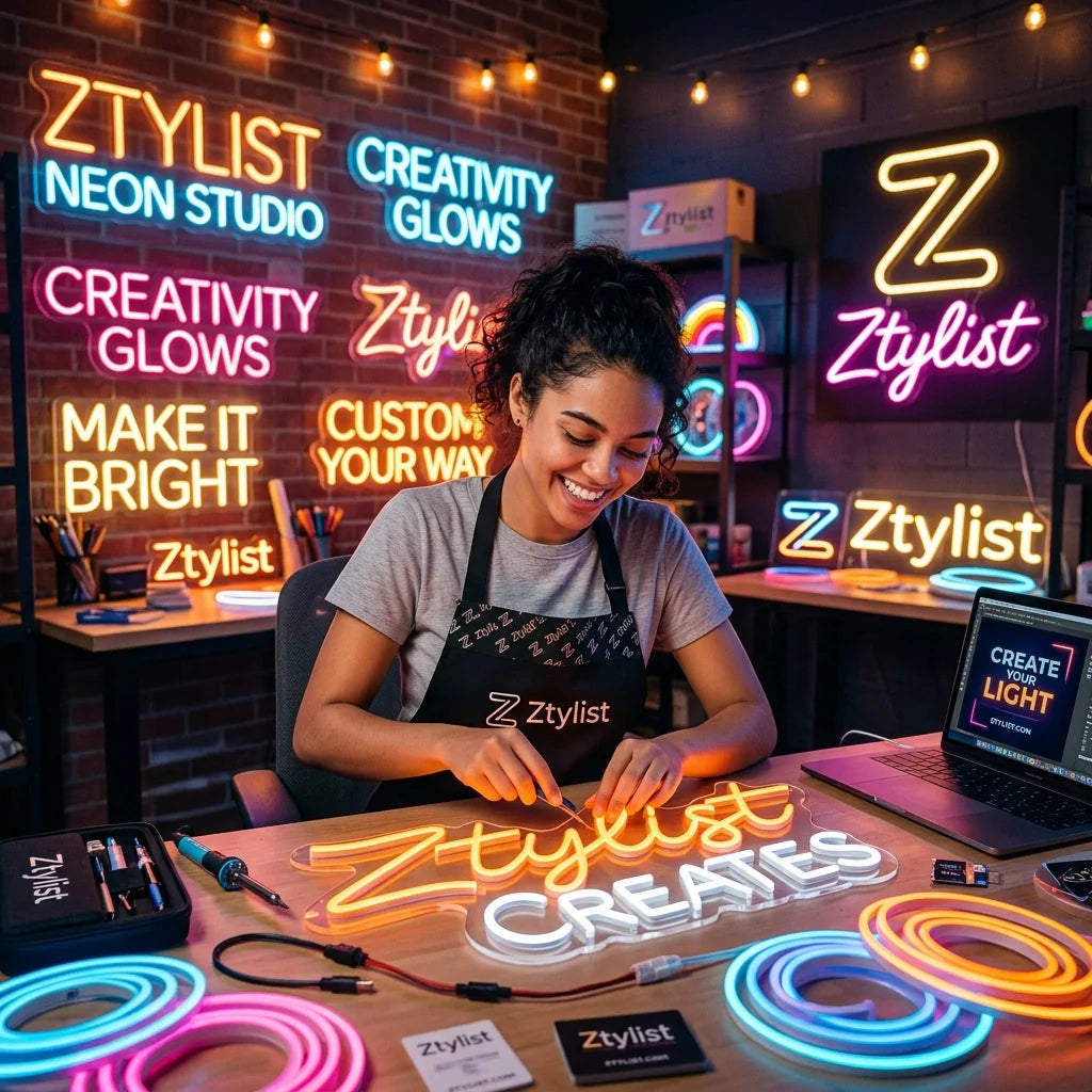 LED Neon 101: A Beginner’s Guide to Mastering Your First Custom Neon Sign - Ztylist