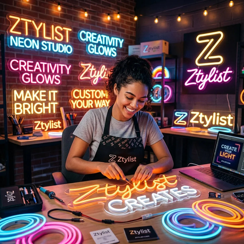 LED Neon 101: A Beginner’s Guide to Mastering Your First Custom Neon Sign - Ztylist