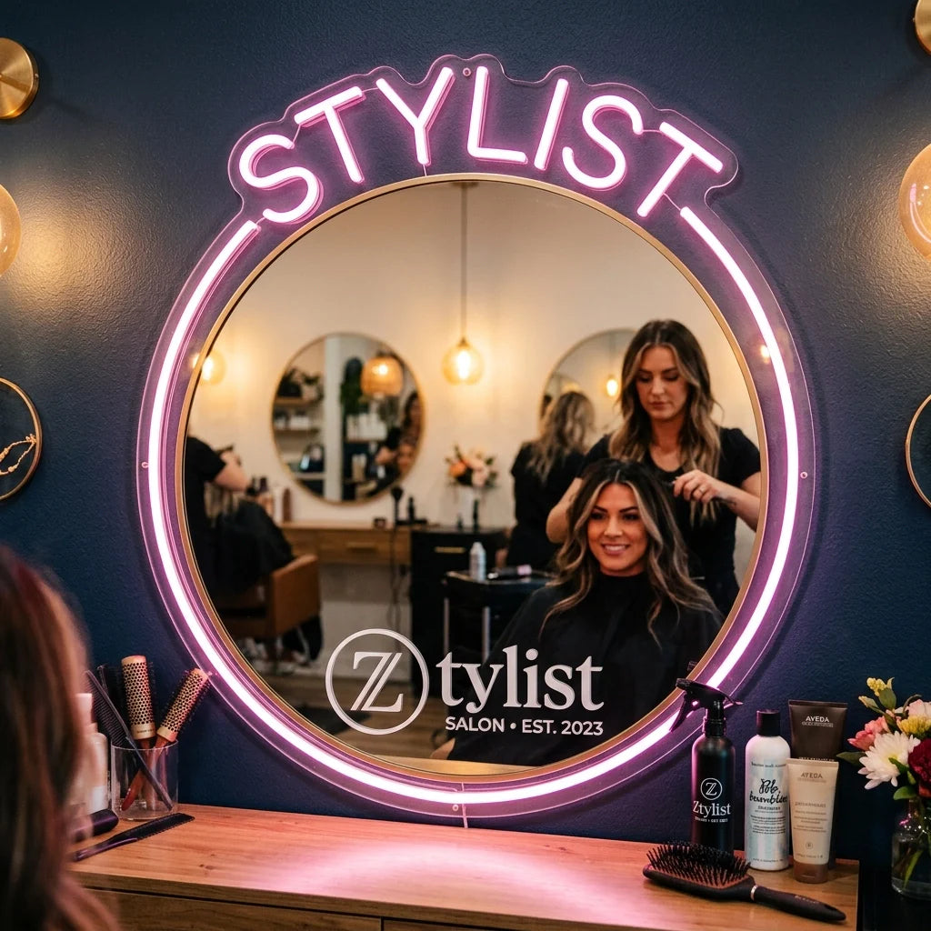 Looking for Neon Signs for Salon Mirrors? Here Are 10 Things You Should Know - Ztylist