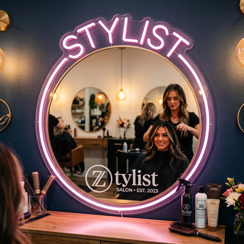 Looking for Neon Signs for Salon Mirrors? Here Are 10 Things You Should Know - Ztylist