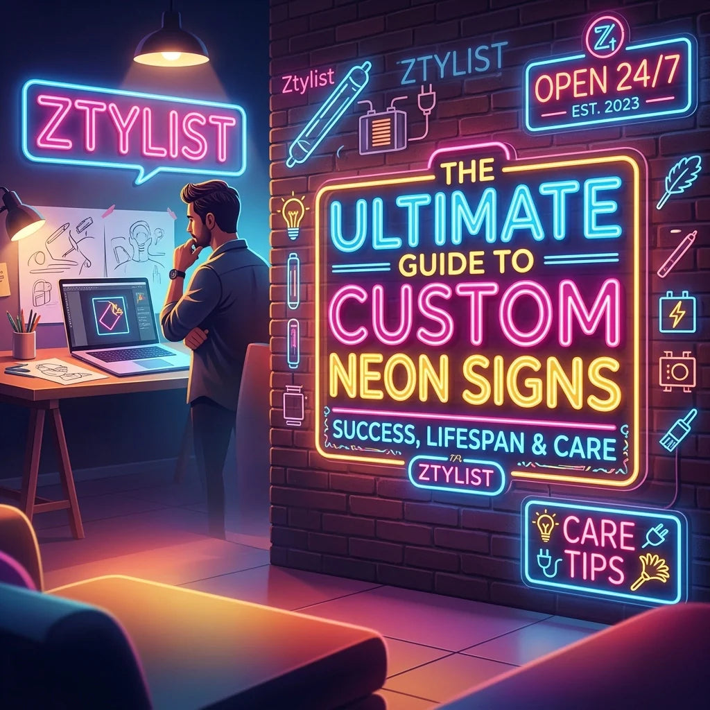 The Ultimate Guide to Custom Neon Signs: Everything You Need to Succeed with Lifespan and Care - Ztylist