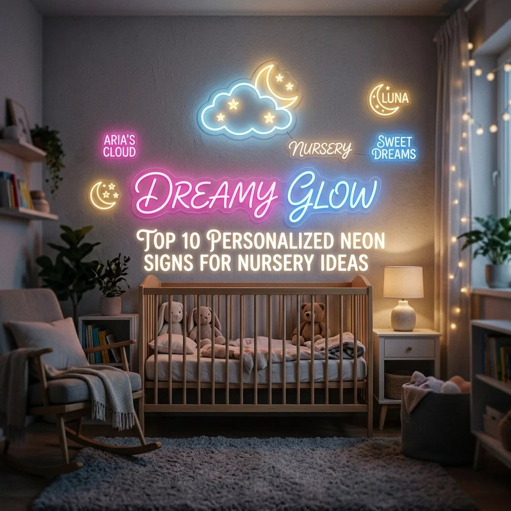 Top 10 Personalized Neon Sign for Nursery Ideas for a Dreamy Glow - Ztylist