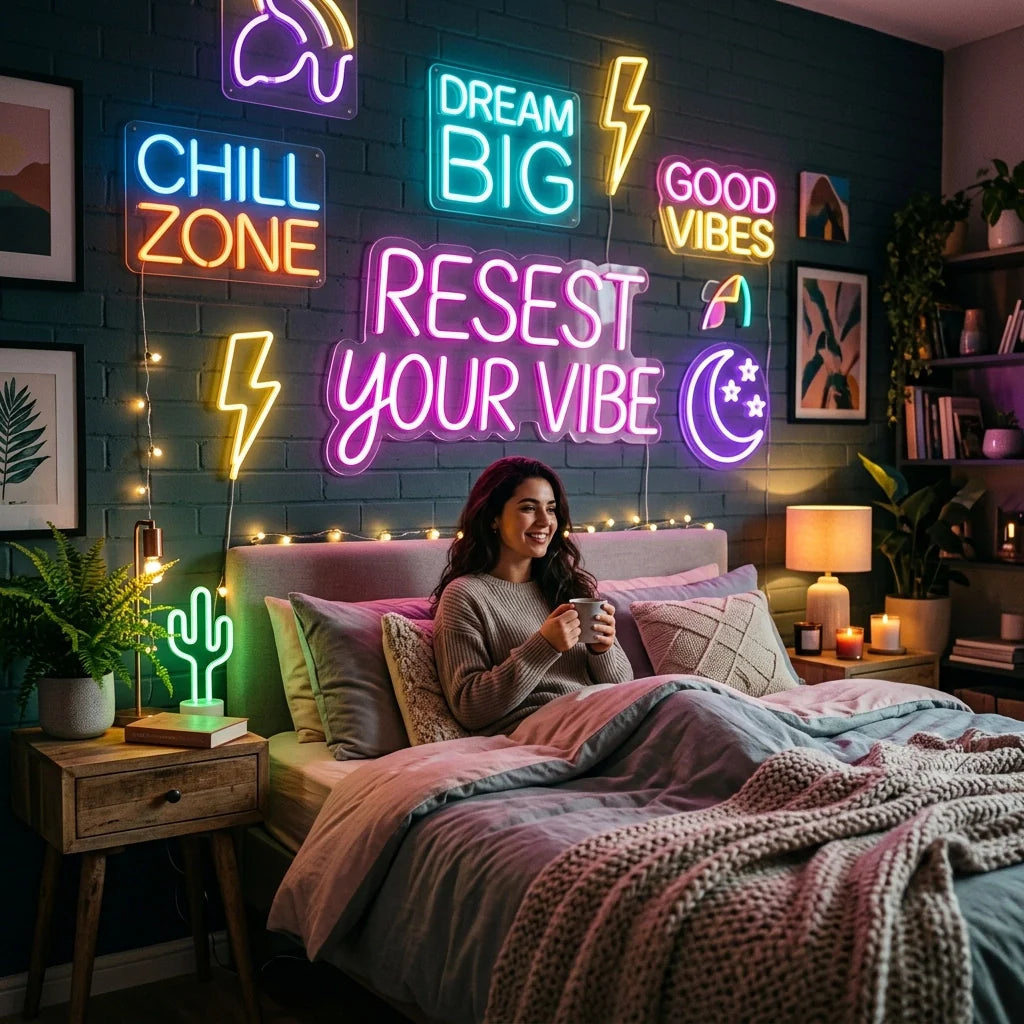Top 10 Neon Signs for Bedroom Aesthetic to Totally Reset Your Vibe - Ztylist