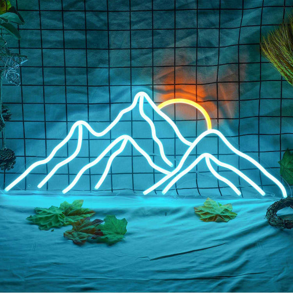 Mountain Sunrise LED Neon Sign - Ztylist
