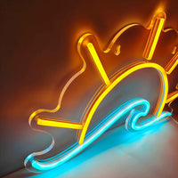 Surfer Sunrise LED Neon Sign - Ztylist