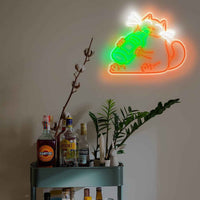Drunk Cat Neon LED Light - Ztylist