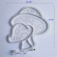 Mushroom LED Neon Sign - Ztylist