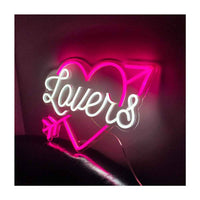 Lovers By Heart LED Neon Sign - Ztylist