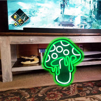Green Mushroom LED Neon Sign - Ztylist